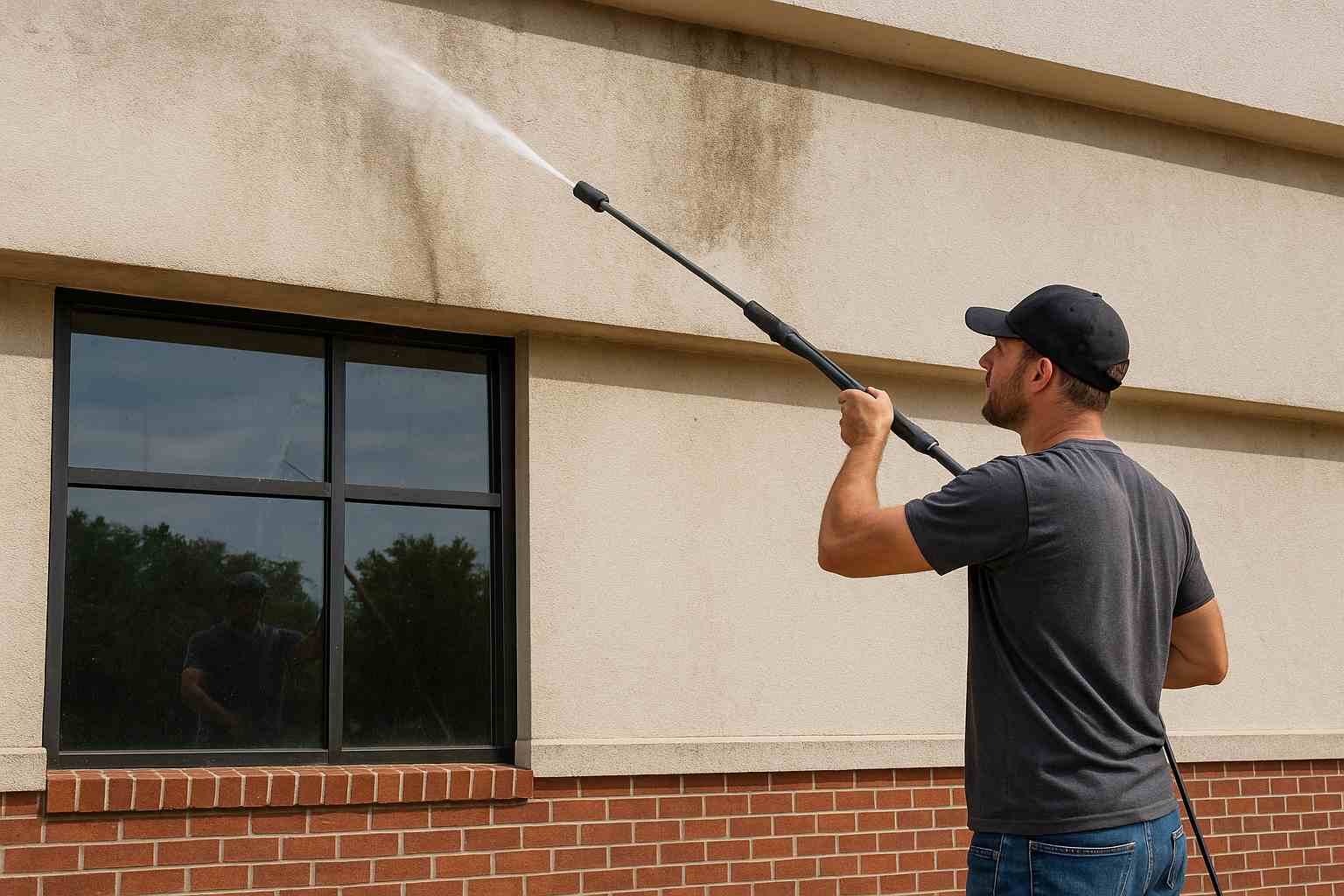 Why Should Businesses Pressure Wash Regularly - Clearvue