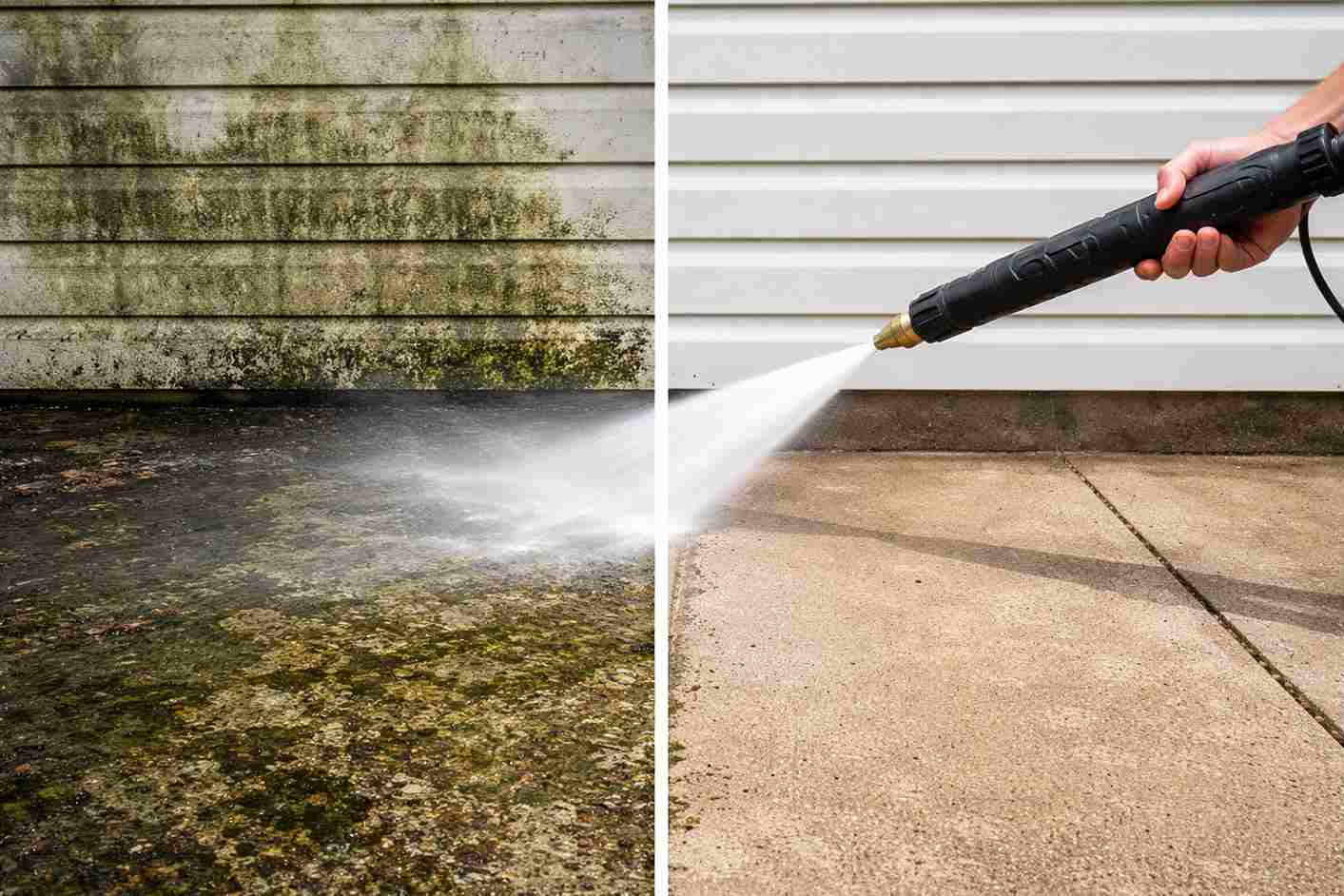 Can Pressure Washing Remove Mold and Mildew - Clearview
